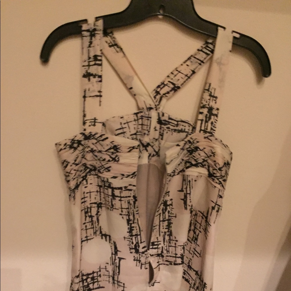 Beautiful blush ROBERT RODRIGUEZ SILK DRESS. - Picture 3 of 6